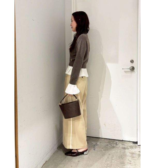 LAGUNAMOON「ラインドレープパンツ」|その他|