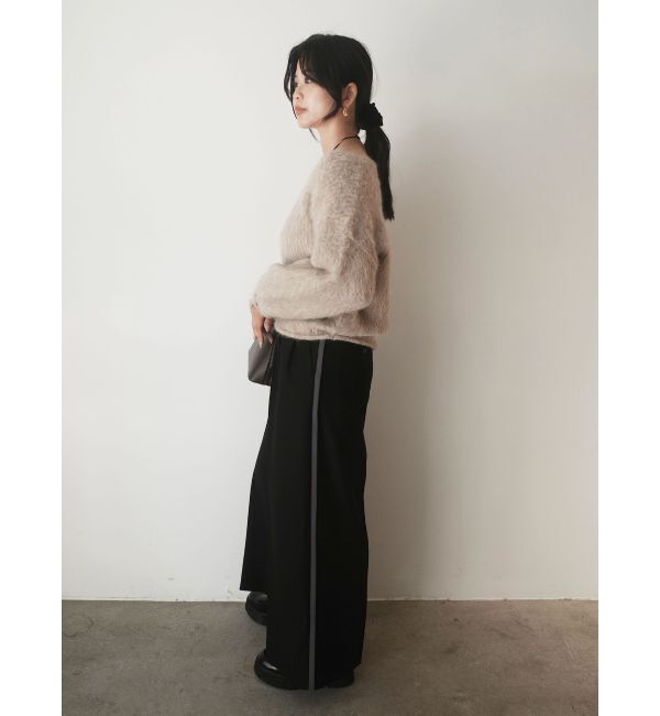 LAGUNAMOON「ラインドレープパンツ」|その他|