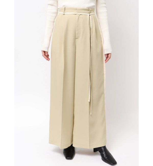 LAGUNAMOON「ラインドレープパンツ」|その他|