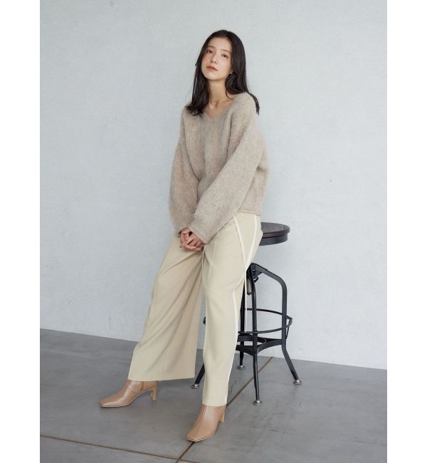 LAGUNAMOON「ラインドレープパンツ」|その他|