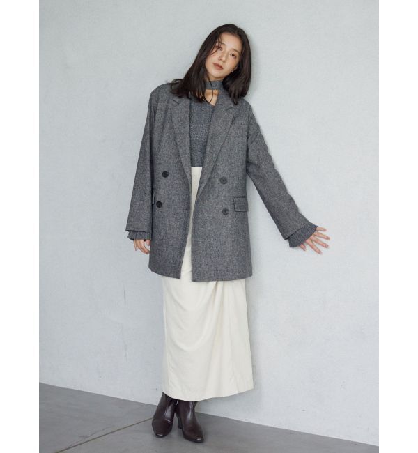 LAGUNAMOON「ドレープIラインスカート」|スカート|