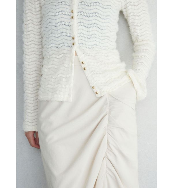 LAGUNAMOON「ドレープIラインスカート」|スカート|