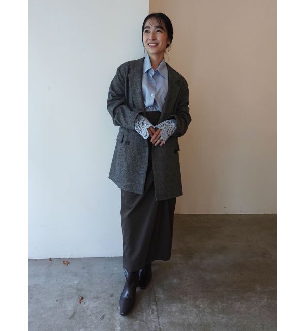 LAGUNAMOON「ドレープIラインスカート」|スカート|