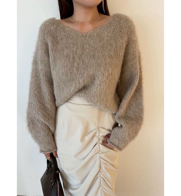 LAGUNAMOON「ドレープIラインスカート」|スカート|