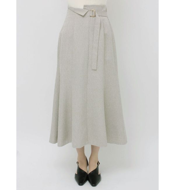 LAGUNAMOON「ネップツイードラペルマーメイドスカート」|スカート|