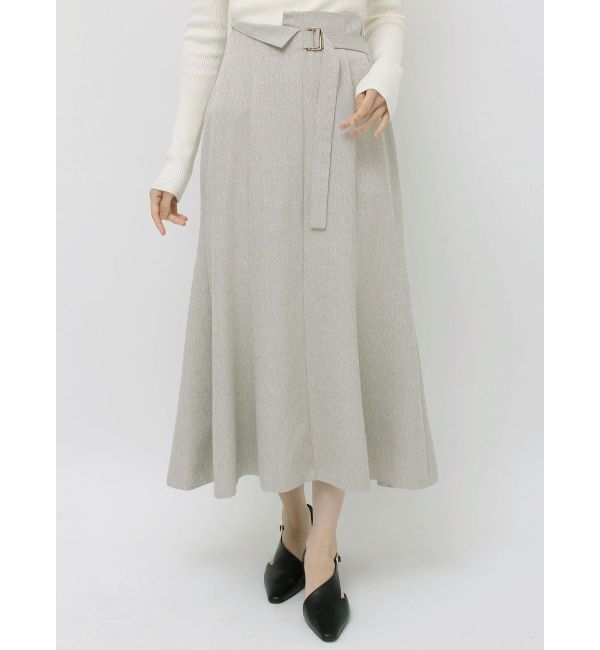 LAGUNAMOON「ネップツイードラペルマーメイドスカート」|スカート|