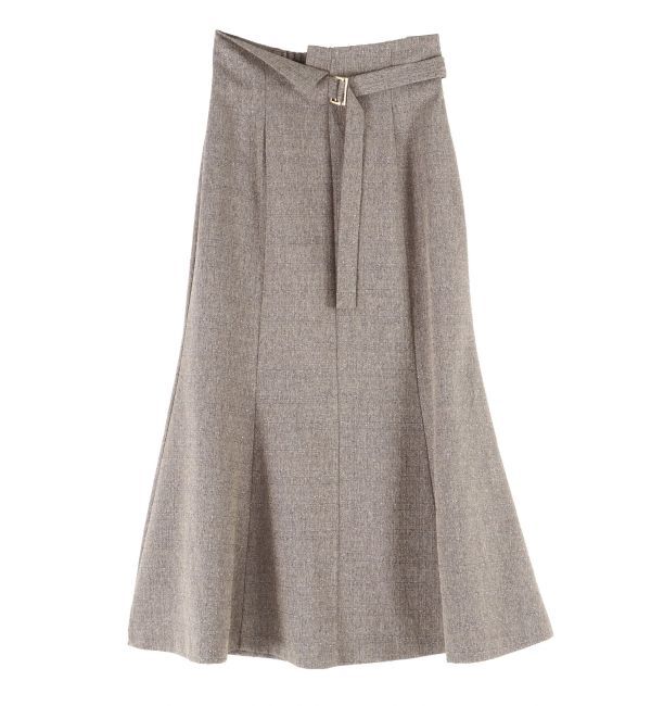 LAGUNAMOON「ネップツイードラペルマーメイドスカート」|スカート|