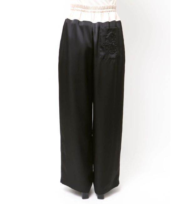 LAGUNAMOON「ウエストドロストサテンパンツ」|その他|
