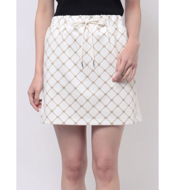 jouetie「モノグラムミニスカート【セットアップ対応】」|スカート|