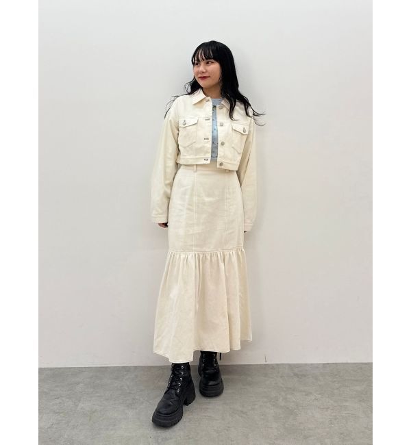 jouetie「マルチWAYステッチマーメイドセットアップ」|ワンピース|アイボリー