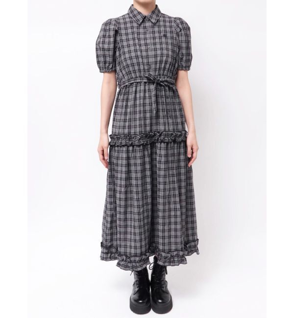 jouetie「ヘムフリルシャツワンピース」|ワンピース|