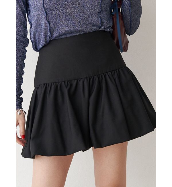 jouetie「バルーンスカパン【セットアップ対応】」|スカート|ブラック