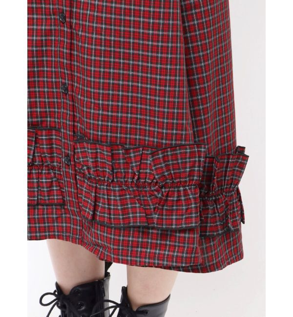 jouetie「ギャザーリボンシャツワンピース」|ワンピース|