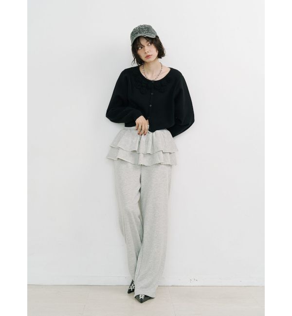 jouetie「スカートレイヤードスウェットパンツ」|その他|
