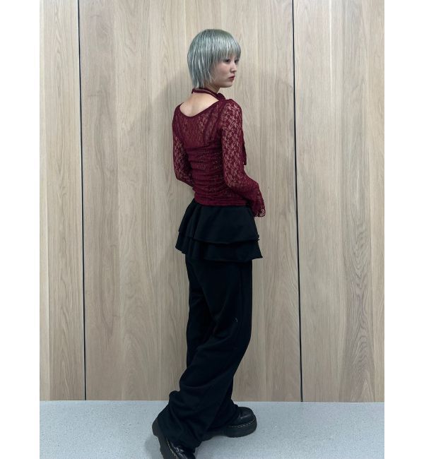 jouetie「スカートレイヤードスウェットパンツ」|その他|