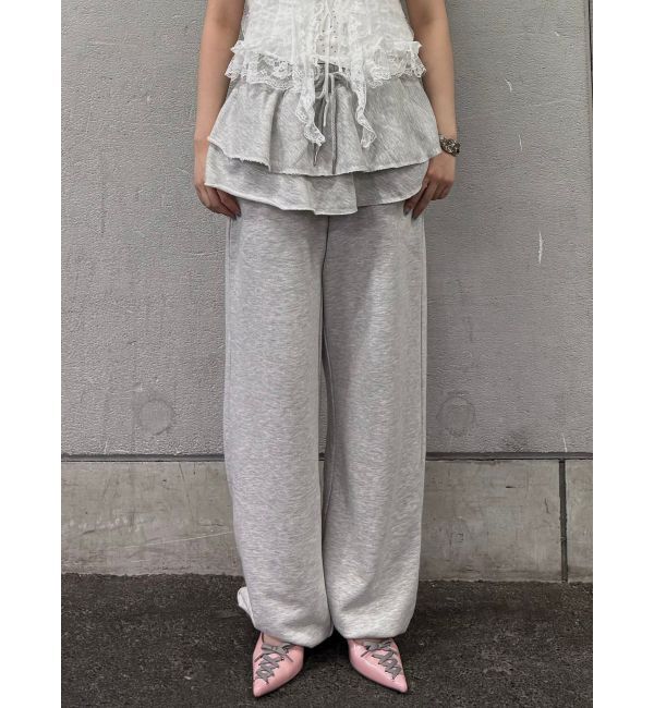 jouetie「スカートレイヤードスウェットパンツ」|その他|