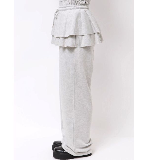 jouetie「スカートレイヤードスウェットパンツ」|その他|