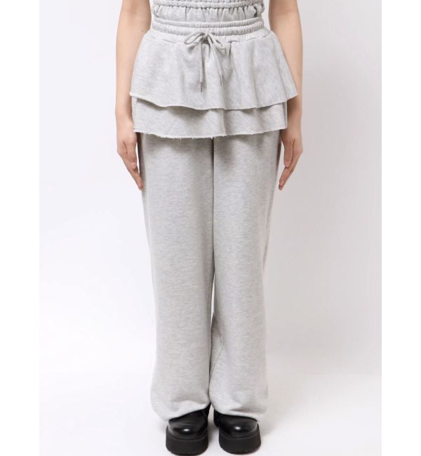jouetie「スカートレイヤードスウェットパンツ」|その他|