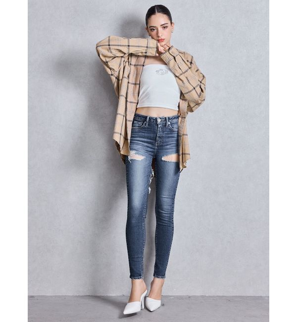 GYDA「Trad comfort checkシャツ」|シャツ・ブラウス|