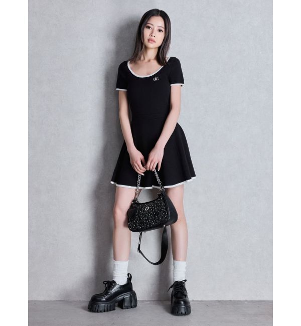 GYDA「レースアップボリュームソールローファー」|ローファー|