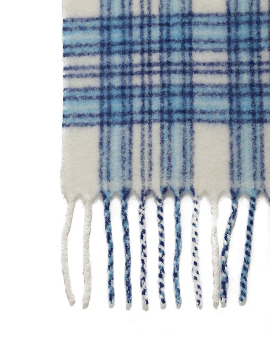 emmi atelier「オリジナルチェックマフラー」|マフラー|