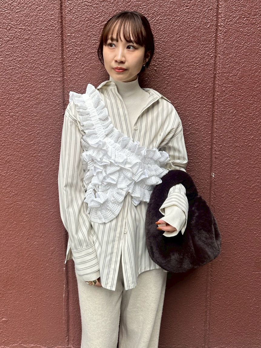 emmi atelier「ギャザー3wayビスチェ」|ベスト・ジレ|