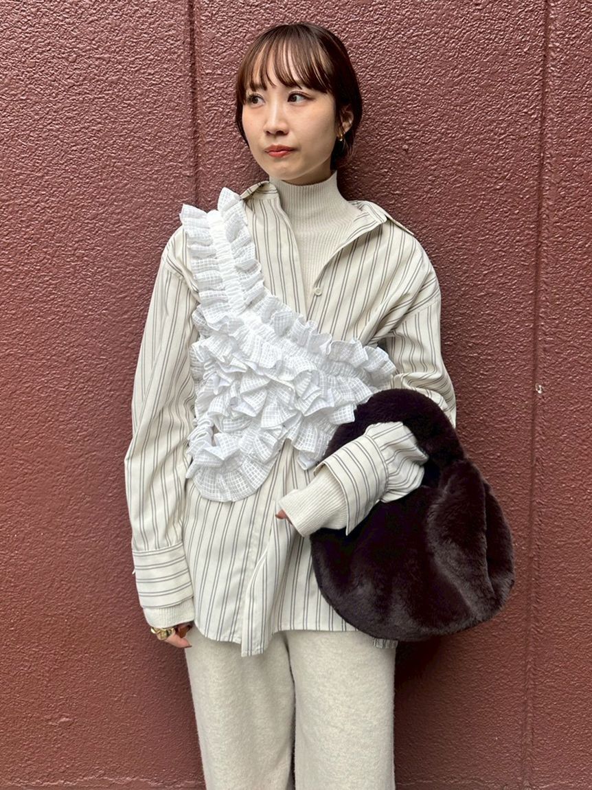 emmi atelier「ギャザー3wayビスチェ」|ベスト・ジレ|