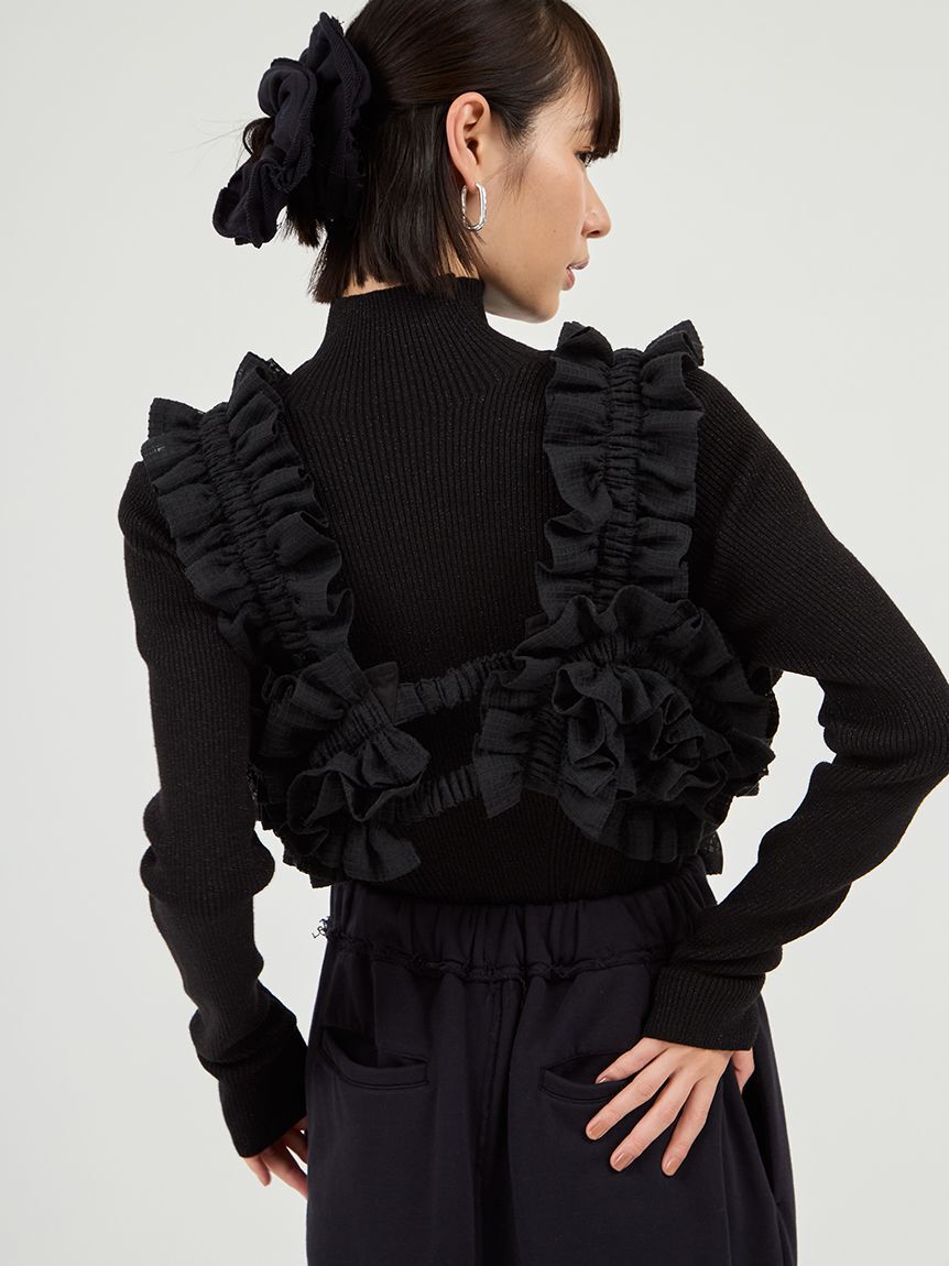 emmi atelier「ギャザー3wayビスチェ」|ベスト・ジレ|