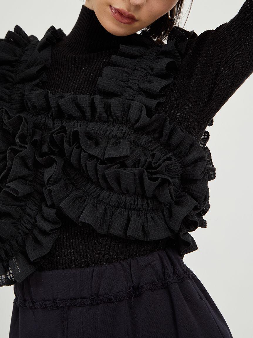 emmi atelier「ギャザー3wayビスチェ」|ベスト・ジレ|