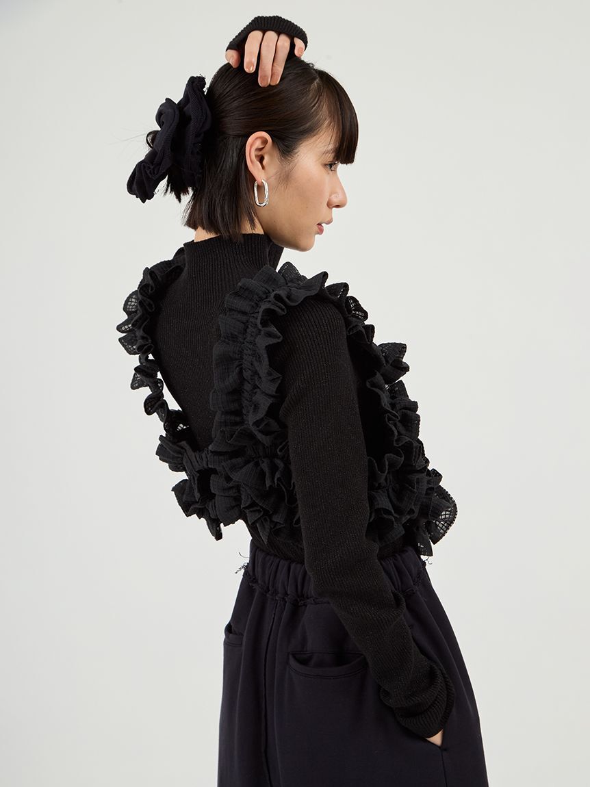 emmi atelier「ギャザー3wayビスチェ」|ベスト・ジレ|