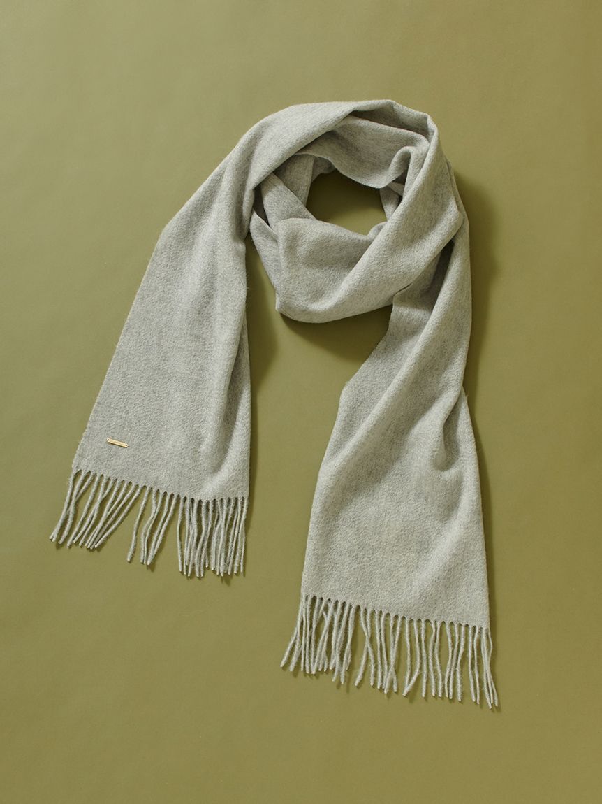 SNIDEL「カシミア混ロングリボンマフラー」|マフラー|