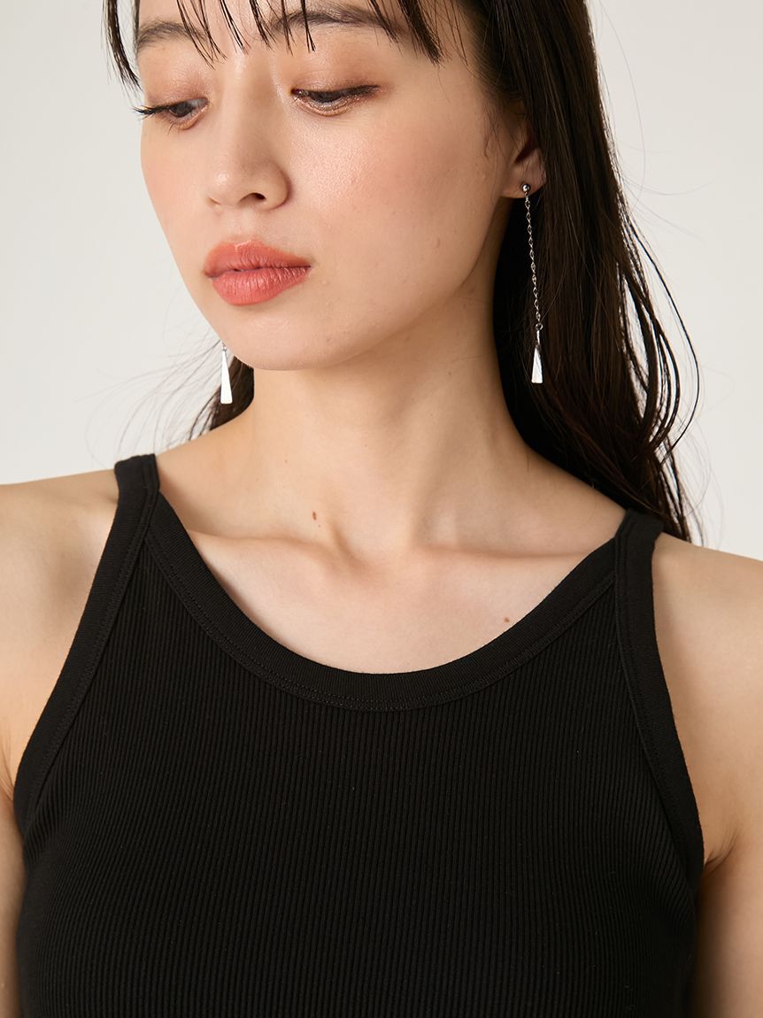 FRAY I.D「カップインリブタンクトップ／ウォッシャブル」|タンクトップ|