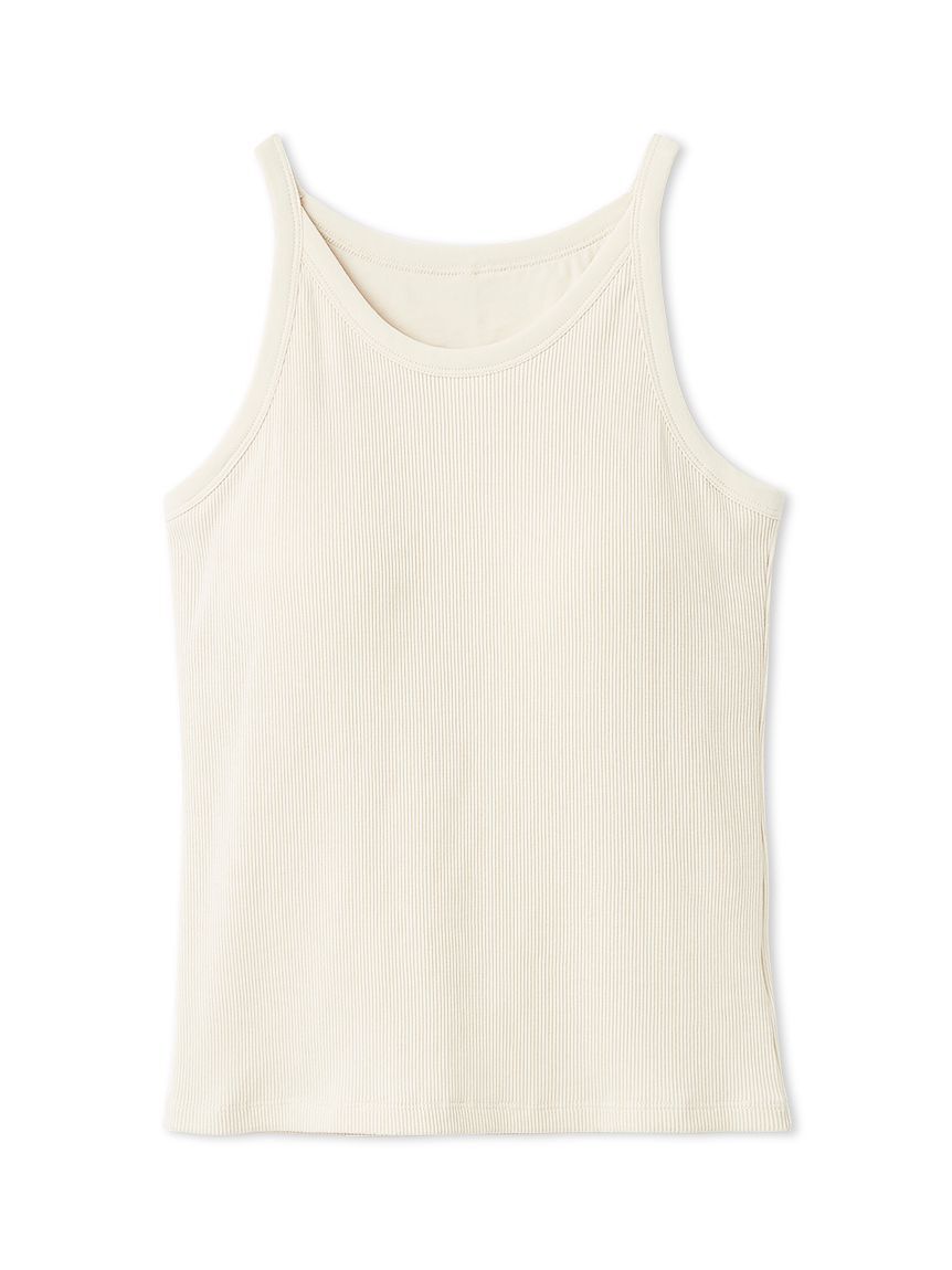 FRAY I.D「カップインリブタンクトップ／ウォッシャブル」|タンクトップ|BEG