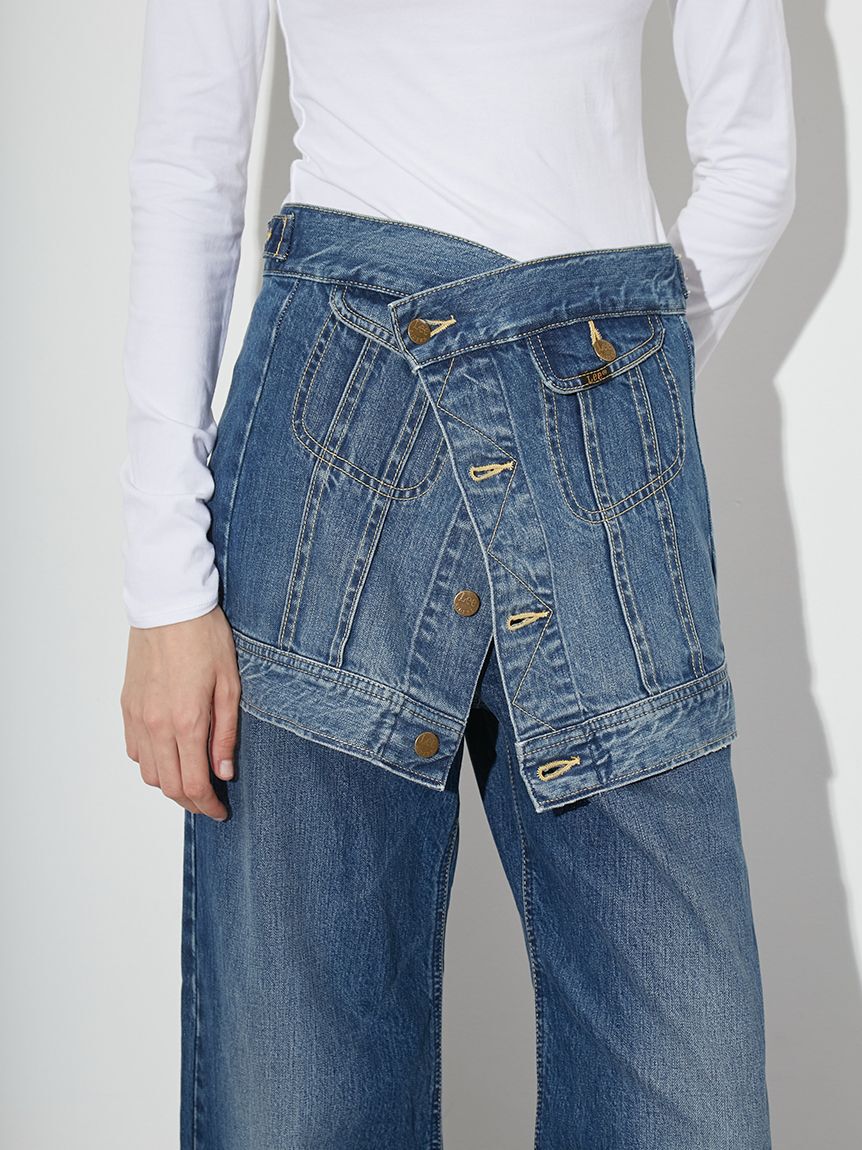 styling/「【セットアップ対応】【styling/&times;Lee】デニムビスチェ」|ベスト・ジレ|