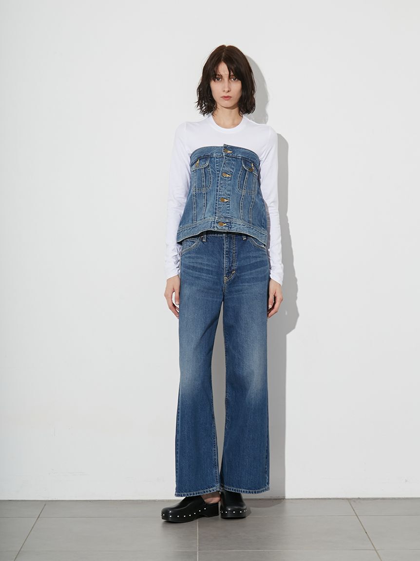 styling/「【セットアップ対応】【styling/&times;Lee】デニムビスチェ」|ベスト・ジレ|