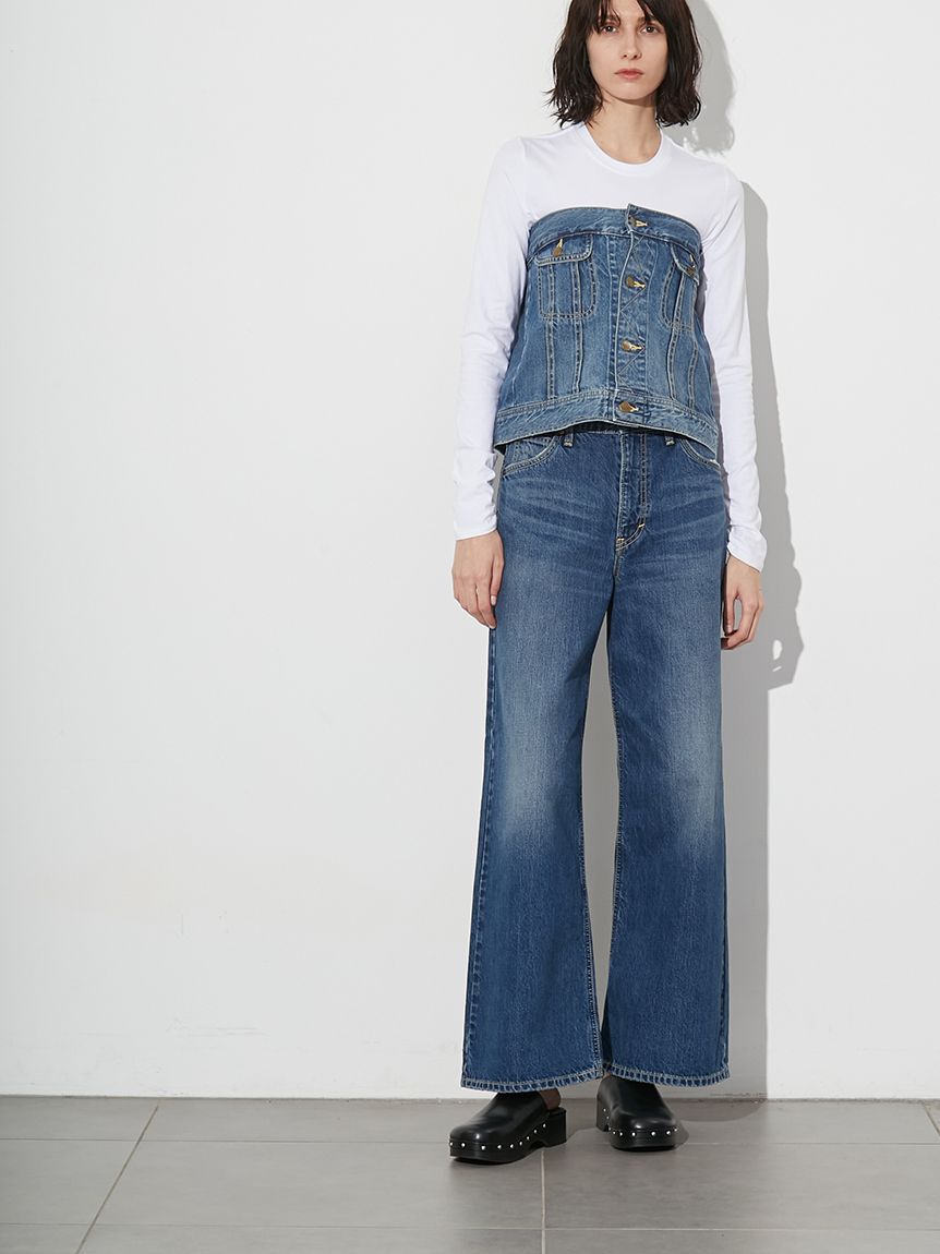 styling/「【セットアップ対応】【styling/&times;Lee】デニムビスチェ」|ベスト・ジレ|
