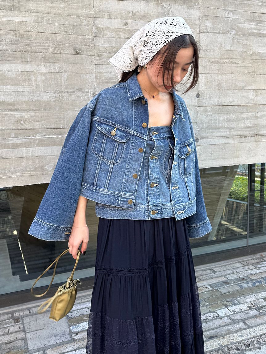styling/「【セットアップ対応】【styling/&times;Lee】デニムビスチェ」|ベスト・ジレ|