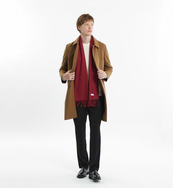 MACKINTOSH PHILOSOPHY「ウォッシャブルカシミヤ ソリッドマフラー」|マフラー|