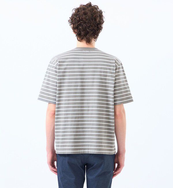 MACKINTOSH PHILOSOPHY「ポップコーンボーダー クルーネックTシャツ」|Tシャツ・カットソー|