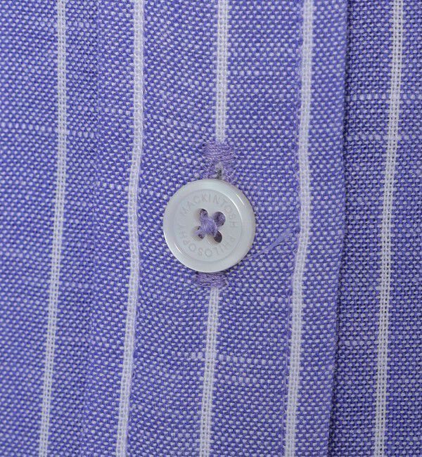 MACKINTOSH PHILOSOPHY「リネンミックスレギュラーカラーシャツ」|シャツ・ブラウス|