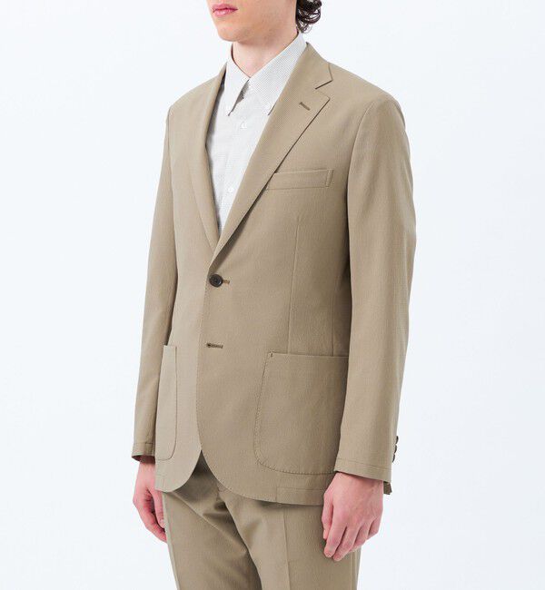 MACKINTOSH PHILOSOPHY「トロッター ウルトラライト ジャケット#11 ドットサッカー」|テーラードジャケット|