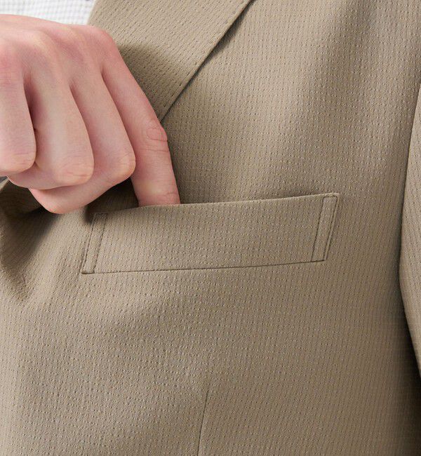 MACKINTOSH PHILOSOPHY「トロッター ウルトラライト ジャケット#11 ドットサッカー」|テーラードジャケット|