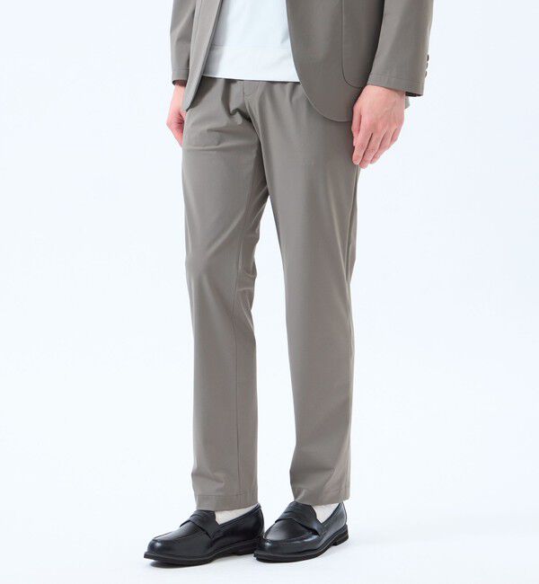 MACKINTOSH PHILOSOPHY「ドライフラットストレッチ イージーパンツ ナイロントリコット」|スラックス|