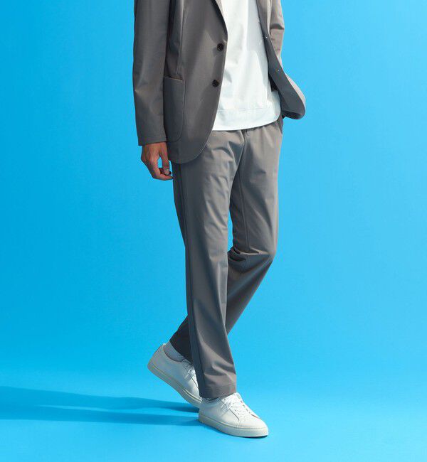 MACKINTOSH PHILOSOPHY「ドライフラットストレッチ イージーパンツ ナイロントリコット」|スラックス|グリーン