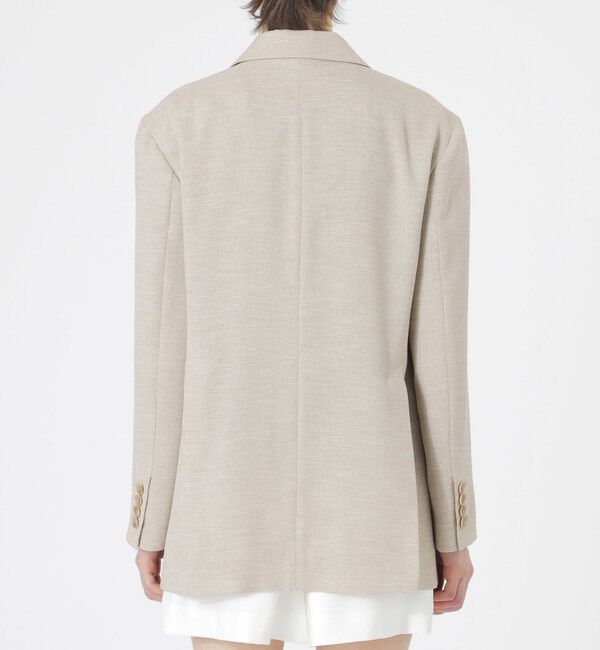  「【セットアップ対応】オックスリネーラジャケット」|テーラードジャケット|