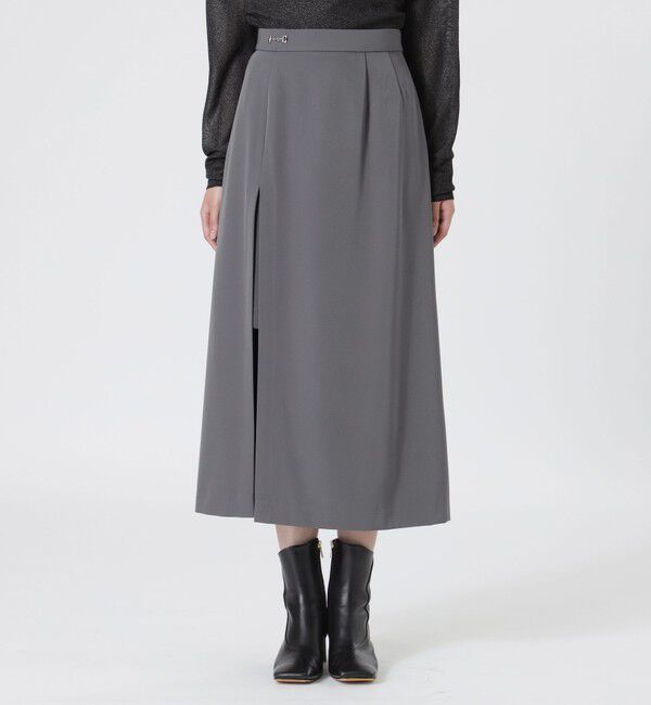  「ラップスリットスカート」|スカート|