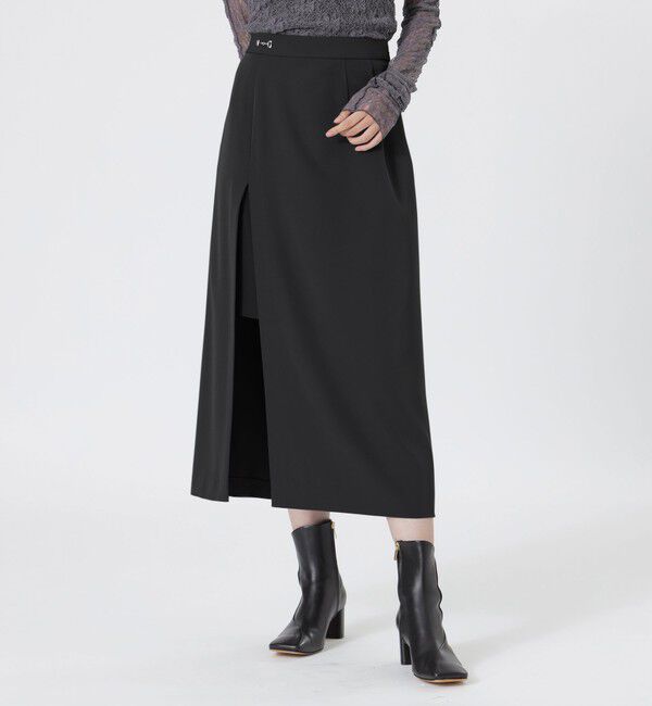  「ラップスリットスカート」|スカート|