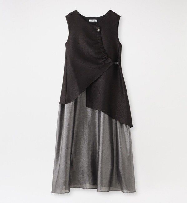  「メタリックワンピース」|ワンピース|ブラック