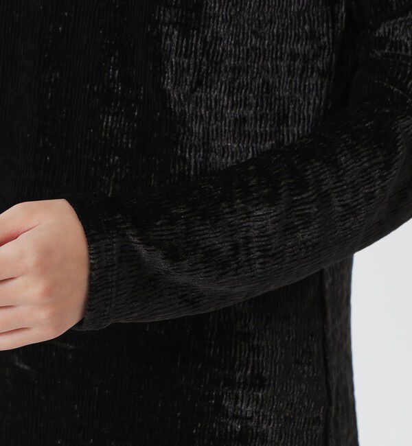  「バックオープンベロアトップス」|Tシャツ・カットソー|