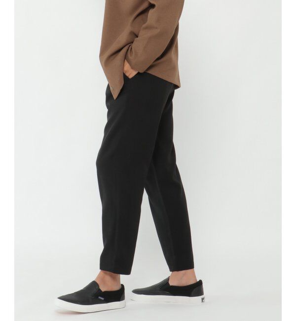 IKKA LOUNGE「LANATEC イージーアンクルパンツ」|その他|ブラック